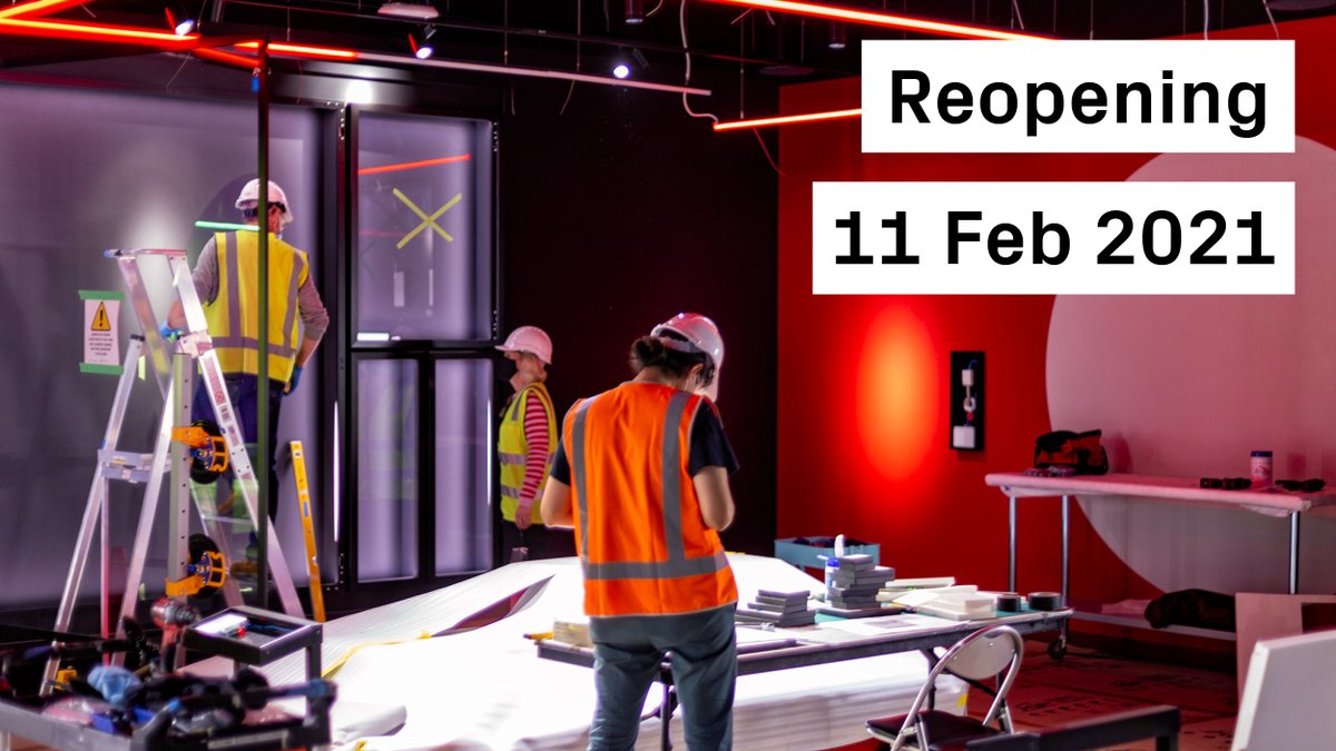 We’ve got big news. Your new ACMI is open to the public from Thu 11 Feb, 2021. Here’s a sneak peek of our team putting the finishing touches on ACMI’s new centrepiece exhibition The Story of the Moving Image. See you soon.