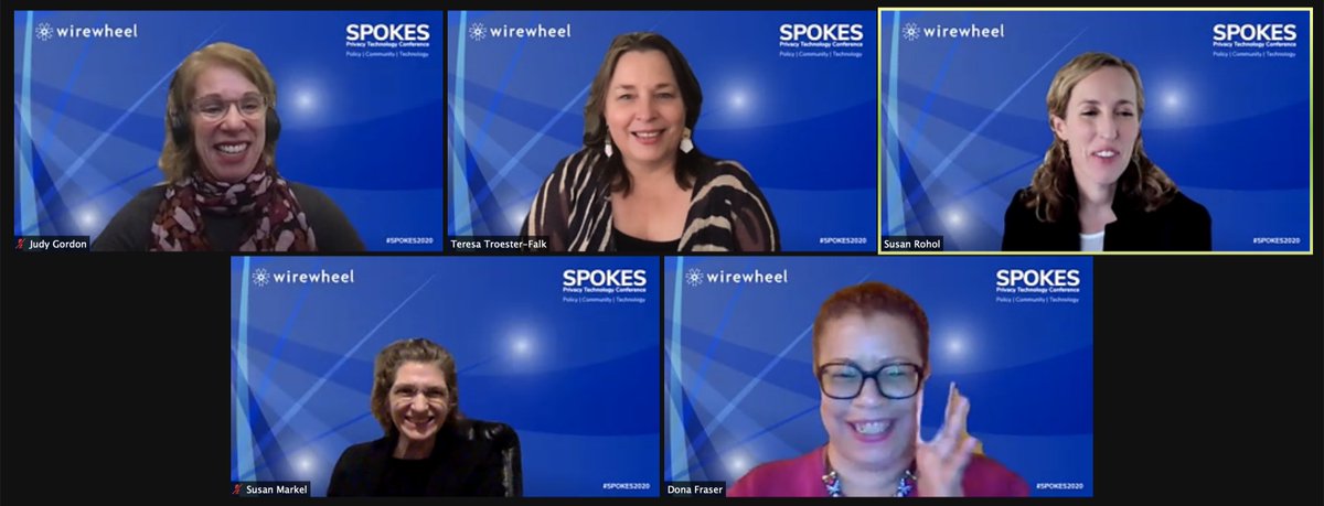 wirewheel_io's tweet photo. Be prepared to be unpopular. If your gut tells you it is the right thing to do, don't be afraid to take a stand.

@teresaTfalk from @BlueSkyPrivacy during the Women in Privacy panel at #Spokes2020 https://t.co/T0gAGTtoj4