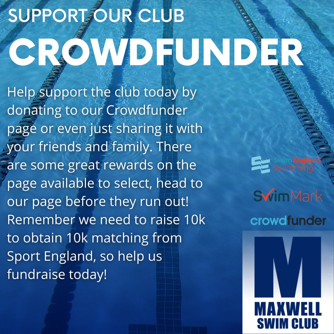MaxwellSwimClub's tweet photo. **Christmas Fundraisers!**

Hi All,
We have set up a Crowdfunding page to attempt to help the club financially through the difficult period that is COVID-19. Please do take a look at our page and some of the fantastic rewards available to select by... https://t.co/SG5VSBy78r https://t.co/qRL9ROmRoL