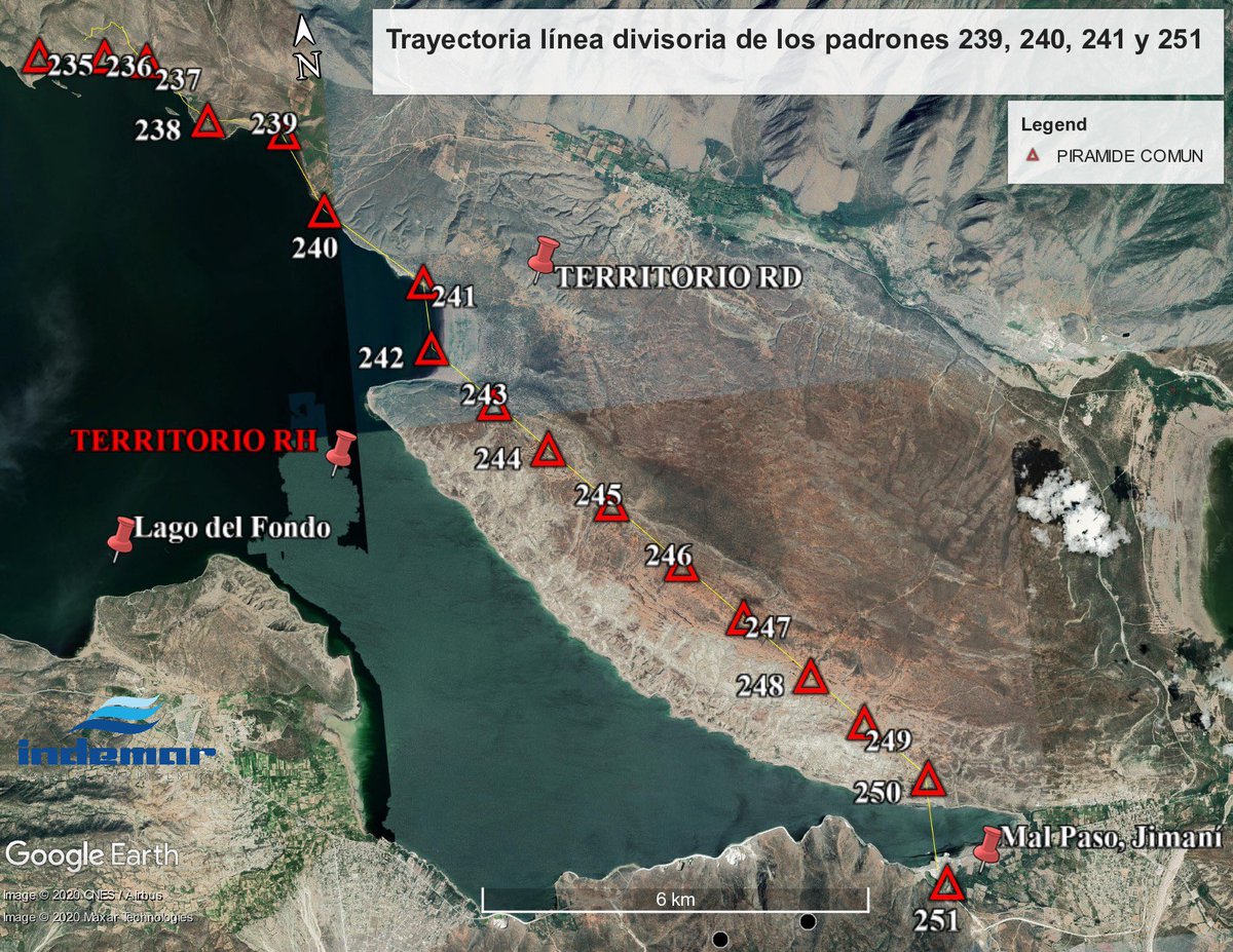 Indemarsurvey's tweet photo. Con la construcción de verja fronteriza en MAL PASO, JIMANI, RD está dejando a merced de Haití 17 pirámides y un área de 38,000 m². Para continuar la verja se pretende redefinir pirámides 240, 241 y 251, para permitir población de haitianos de las 40 se apropie de territorio RD https://t.co/3oWiVhnskY