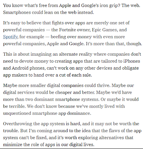 MyContactappnow's tweet photo. We agree that the future is URL / internet address based. This is why we call https://t.co/yYxKPsrFGY " the app-less app" and we help users leverage the internet not the appstores to achieve their goals. @ShiraOvide Nice read.  #MyContactApp #MICAH #DigitalBusinesCard https://t.co/05GYOME1P2