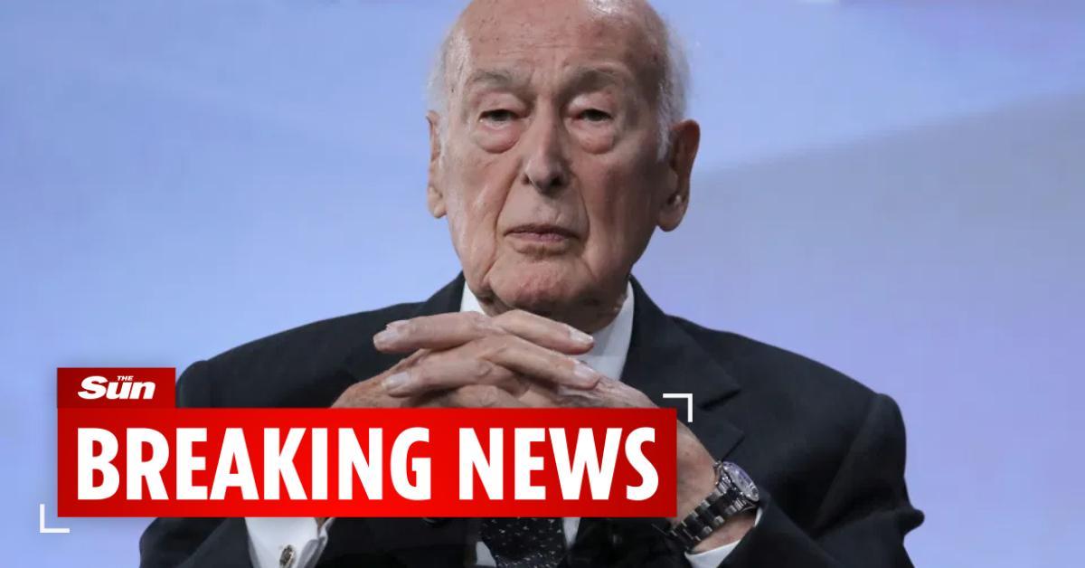 Ex French president Valery Giscard d'Estaing dies