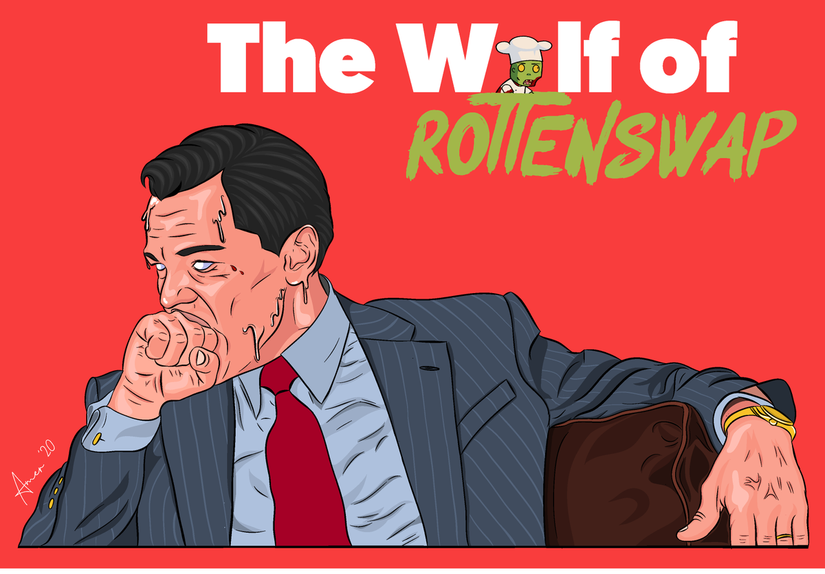 RottenSwap's tweet photo. * ANNOUNCEMENT *

$ROT is now listed on https://t.co/F0XCPXhcjm for #NFT sales! 

Check out the #Rottenswap NFT series, featuring #art from @BTC_minimalist and @defimaster2020 

These custom $ROTTEN #ERC721s can be purchased for $ROT or Cargo's $GEM token

https://t.co/qUqZm9cxX2 https://t.co/fmIckSlQUn
