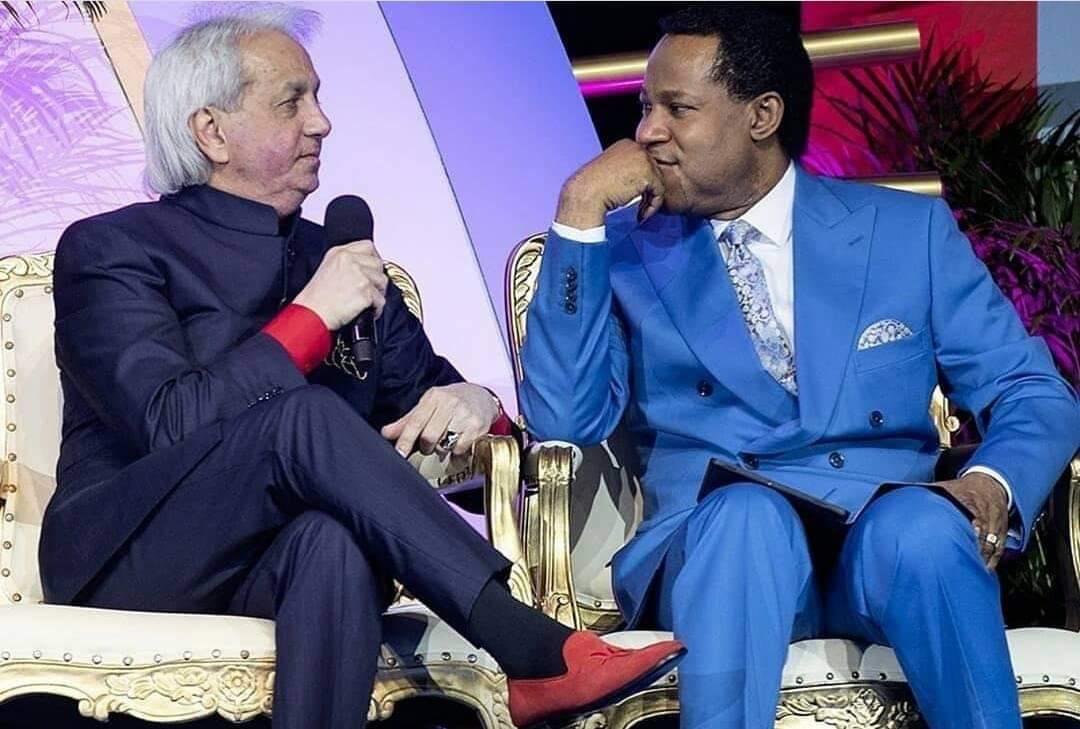 Friendship goals    ... Happy Birthday Esteemed Pastor Benny Hinn. 