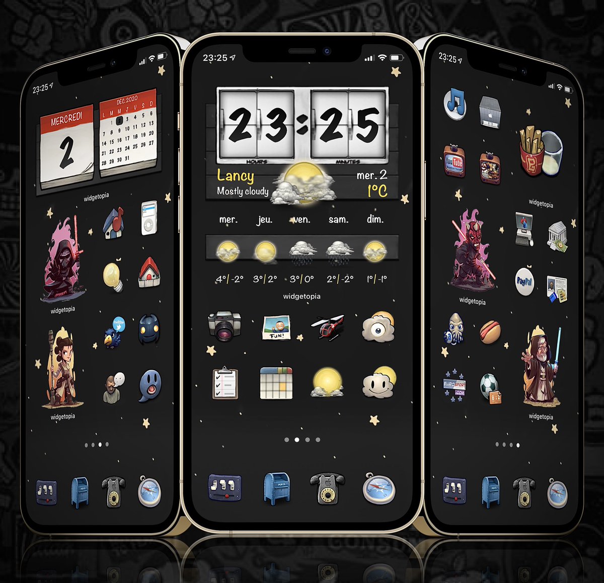 Sc4rch1's tweet image. What a trio 🤩 for non jailbroken Device 😎...

#BuufJuiced
#Iconboard
#Widgetopia