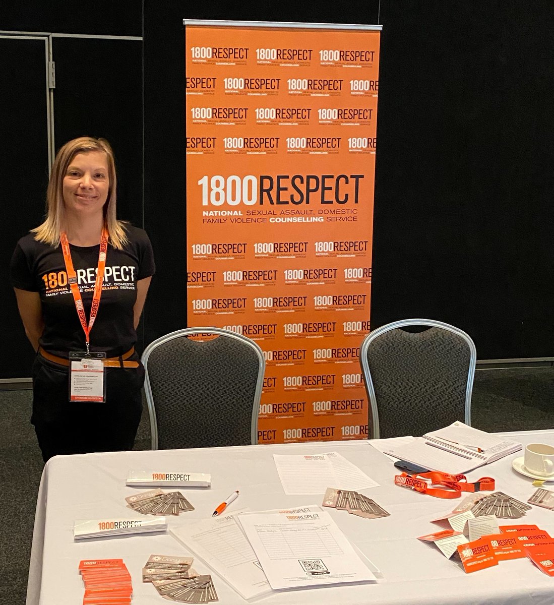 1800RESPECT's tweet photo. It's day 2 of the @ASDVConference. If you're at the conference, we'd love for you to stop by our stand and say hi to our program specialist Kelly or one of our virtual representatives, and ask any questions you may have about the 1800RESPECT service. #StopDV2020 https://t.co/rJKihTa6AF