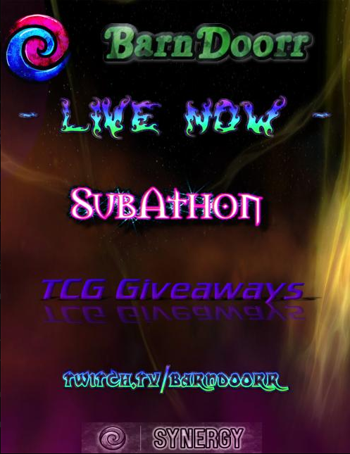 barndoor11's tweet photo. WE ARE LIVE RIGHT NOW!!! SUBATHON!!!! https://t.co/d7lRimM2dQ https://t.co/mSAd5r3K7k