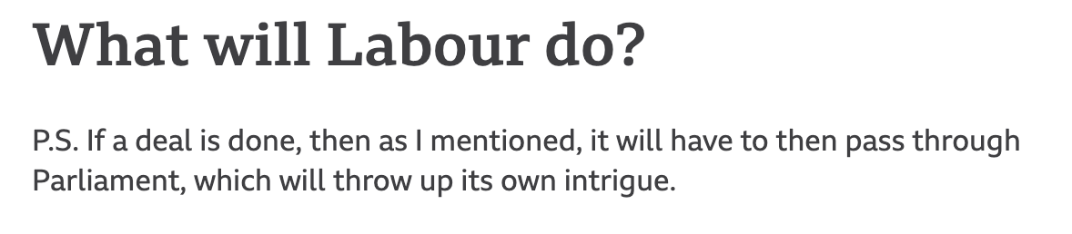 This isn't right (I know this because I have got this wrong in the past, too: I thought CRAG Act required an affirmative vote) The trade deal does not need to pass through Parliament, only the implementing legislation:  https://www.bbc.co.uk/news/uk-politics-55167822