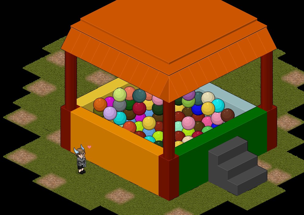 Participação da promoção Engrenagens de Natal
Brinquedo: Piscina de bolinhas

Por: Rolqui
<a href="/HabboPTBR/">Habbo PT/BR</a> 
<a href="/FsBeatsHabbo/">BeatsHabbo 🎧</a> 
#BeatsInventor

Link: imgur.com/a/urQbLyr