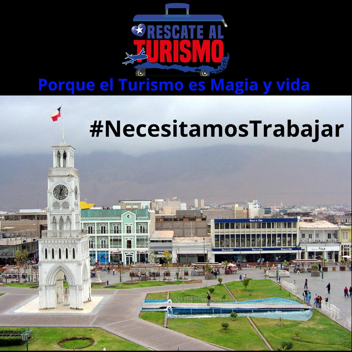 #NecesitamosTrabajar 
#LeyRescatealTurismo