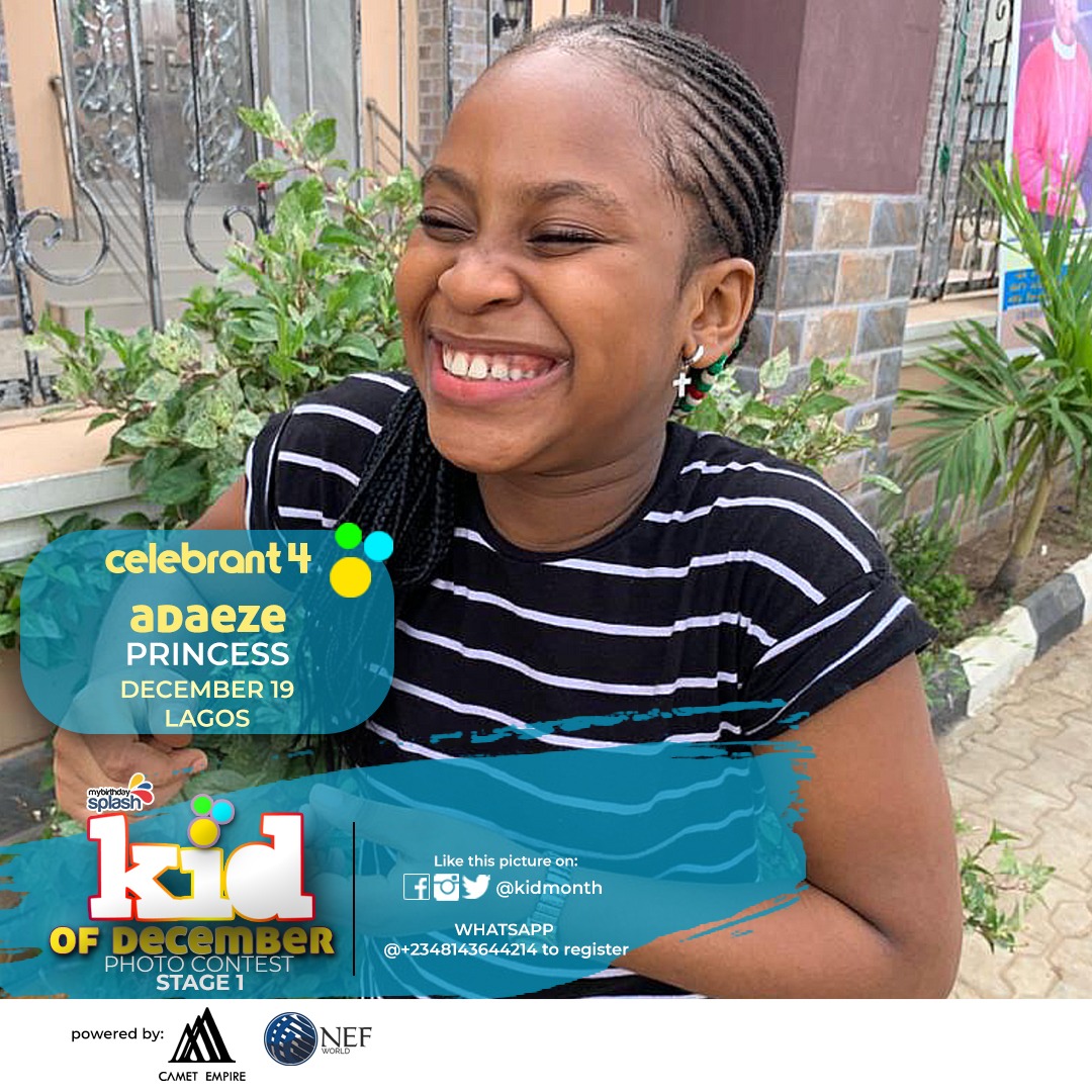 KidMonth's tweet photo. Kid of December 2020
Stage 1

To register for other months:
Kindly pay/transfer the registration fee of 1k to:
CAMET EMPIRE LIMITED
6060388738, Fidelity Bank
 https://t.co/MgzM5K9cTt
Kindly use chrome or UC browser for registration

Enquiry - +2349028862628 https://t.co/wyGQrTUHdo