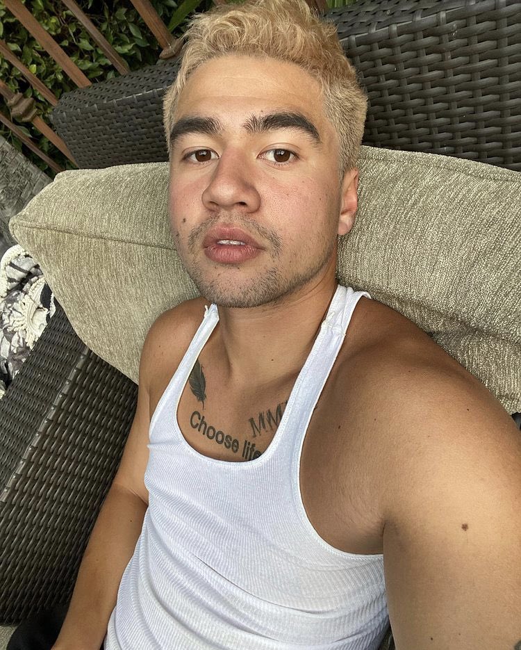 wait. y'all,, he posted this photo in march??? proof that time isn't real