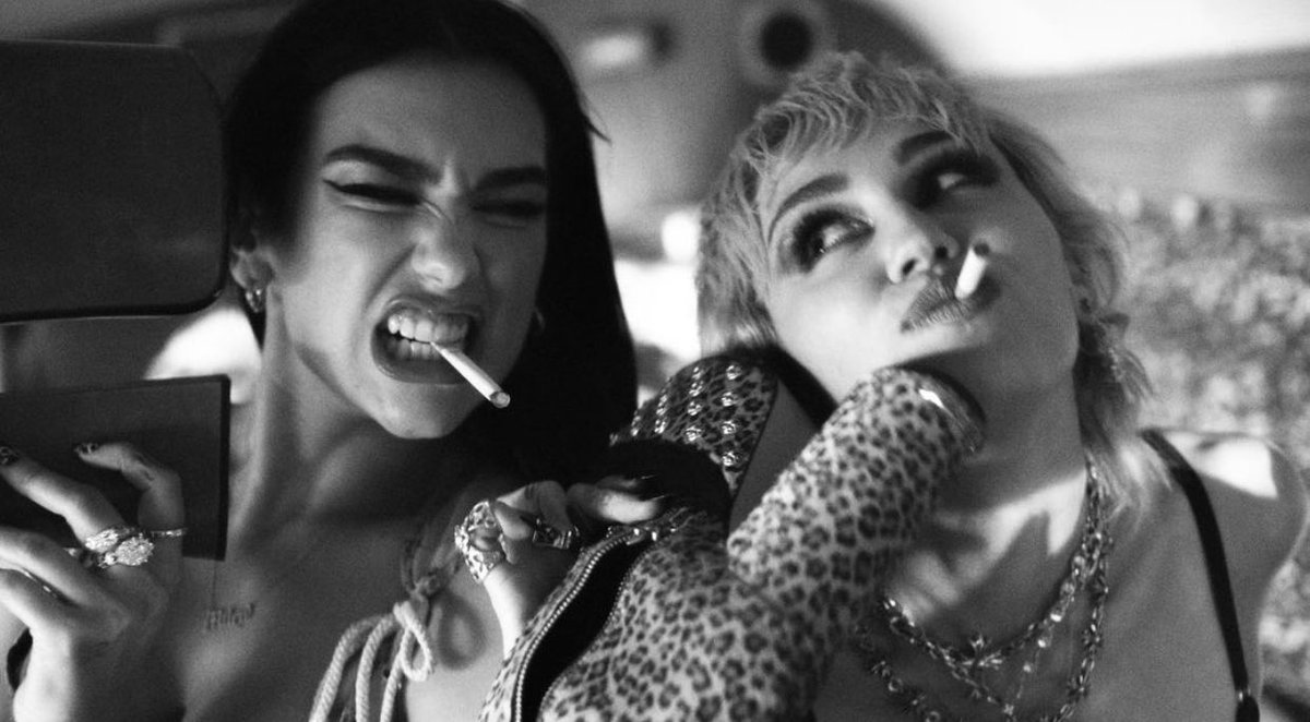 MileyCyrus's tweet photo. Performin’ PRISONER without @dualipa got me really missin my girl! Our new song is OuT eVeRyWheRe NoW! https://t.co/7pmWpsjmTa