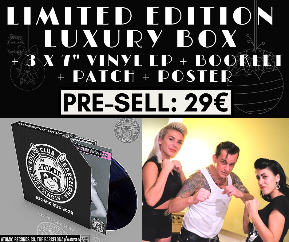 AtomicRds's tweet image. atomicbarcelona.com
𝗖𝗢𝗠𝗣𝗥𝗔 𝗧𝗨 𝗣𝗔𝗖𝗞 𝗣𝗥𝗘-𝗢𝗥𝗗𝗘𝗥 𝗔𝗛𝗢𝗥𝗔 𝟮𝟵€ 
𝙋𝙍𝙀-𝙊𝙍𝘿𝙀𝙍 𝙔𝙊𝙐𝙍 𝘼𝙏𝙊𝙈𝙄𝘾 𝙋𝘼𝘾𝙆 𝟮𝟵€ 𝙉𝙊𝙒

#atomicrdsbarcelona #atomicrnrclub #rockabilly #rocknroll #music