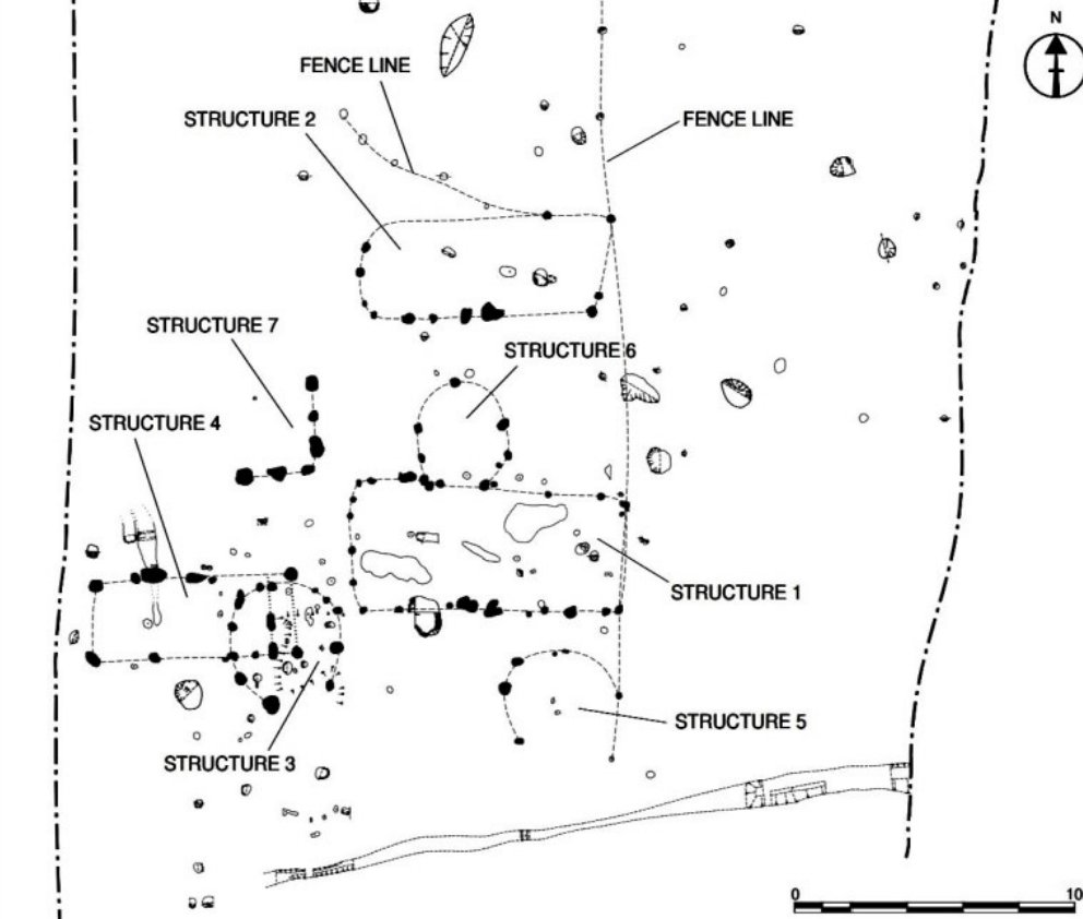 Other sites discussed include Bardney, Hatcliffe Top, & the early to Middle Saxon settlement site at Quarrington, with its interesting mix of round & rectangular structures (pics: plan of Quarrington Anglo-Saxon settlement nr Sleaford & map of places mentioned in the new intro).
