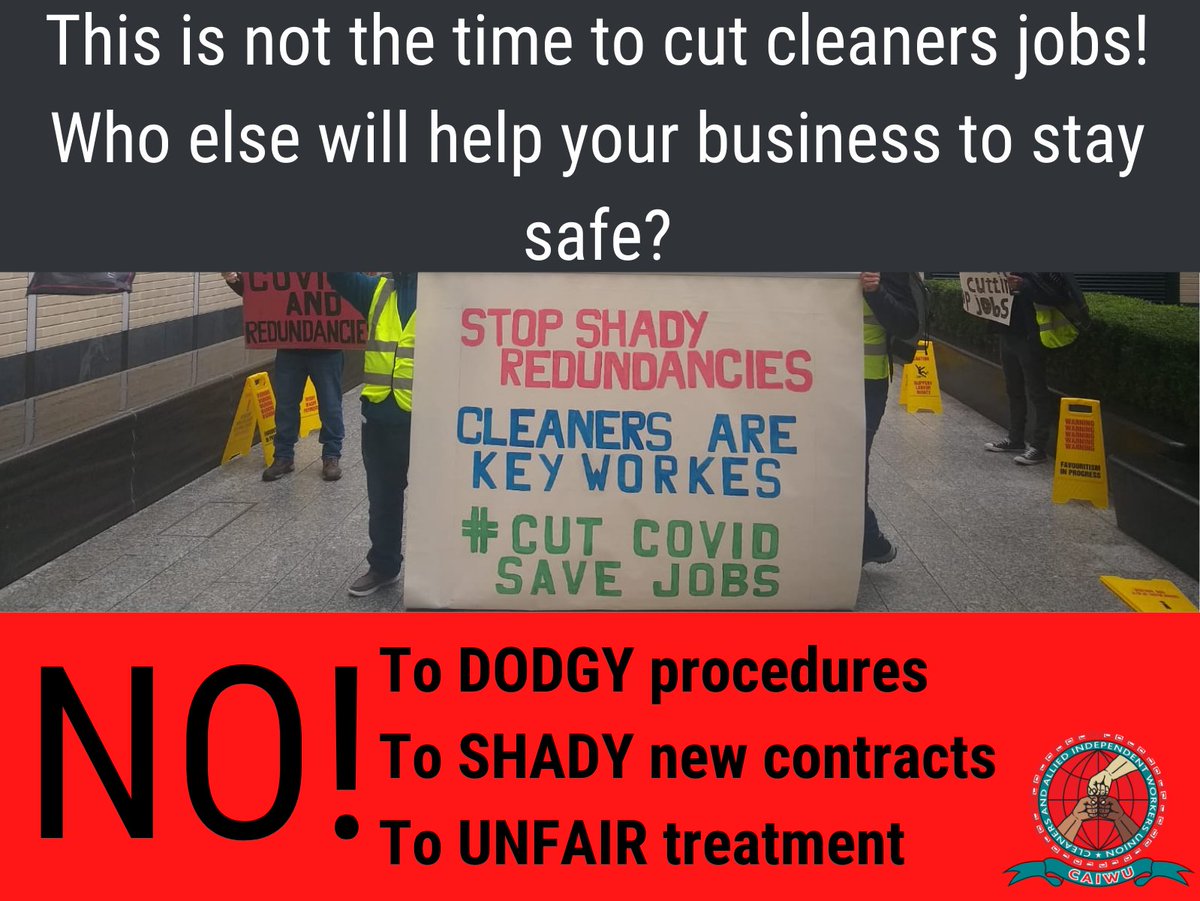 Metrus Exchange Towers DO NOT cut the cleaners, they are KEY WORKERS! at moments like this #StopShadyRedundancies #keyworkers @NJCDNA @SophieLilbee @jreynoldsMP #ThursdayMotivation @ADCUnion