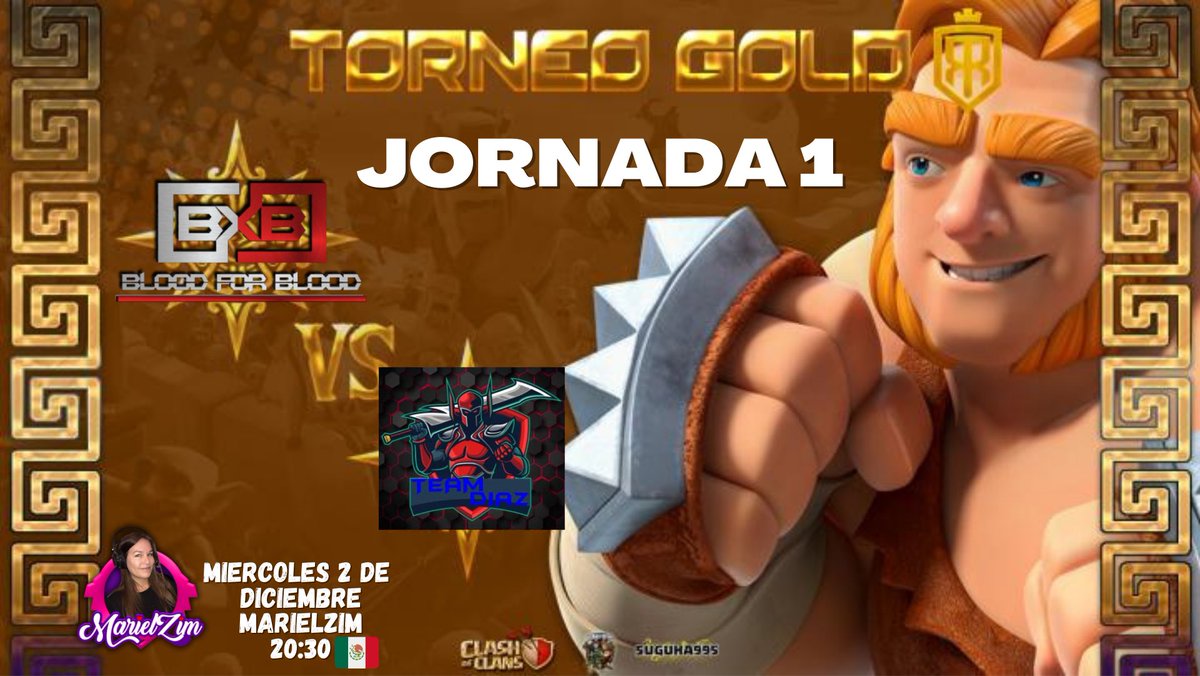 JORNADA 1 <a href="/reinasyreyescoc/">reinasyreyescoc</a> 🔥

TERROR HISPANO 🆚 EACC

📌22.30🇦🇷🇨🇱20.30🇨🇴19.30🇲🇽
                           
BLOOD FOR BLOOD 🆚 TEAM DIAZ
📌23.30🇦🇷21.30🇨🇴20.30🇵🇪🇲🇽

💟Twitch: twitch.tv/marielzim

🎬Youtube: youtube.com/channel/UCDYQo…

📘Facebook: facebook.com/MarielZim-5940…