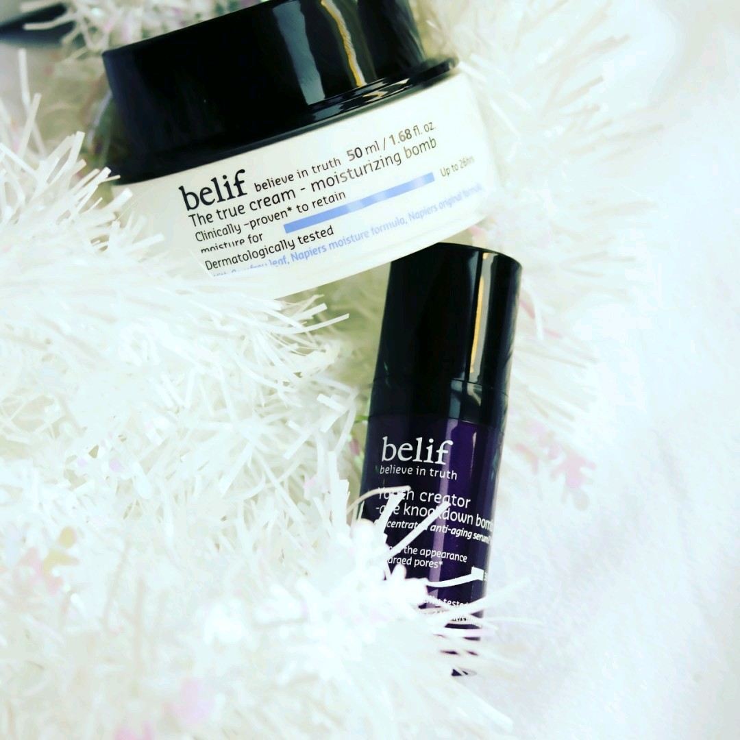 TheNicologue's tweet photo. The @belifcanada moisturizing bomb and age knockdown bomb (serum) work like a dream together in these colder months, leaving my skin feeling moisturized and refreshed. LOVE this power 💣 duo.
I received these products #complimentary for my review by @influenster
#belifinmoisture https://t.co/JJidCG0u3f