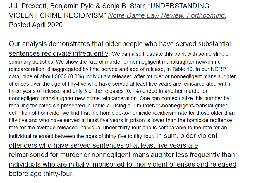 In fact, they are actually a LOWER risk than many of the folks some of you have been asking to release (not that I oppose releases)