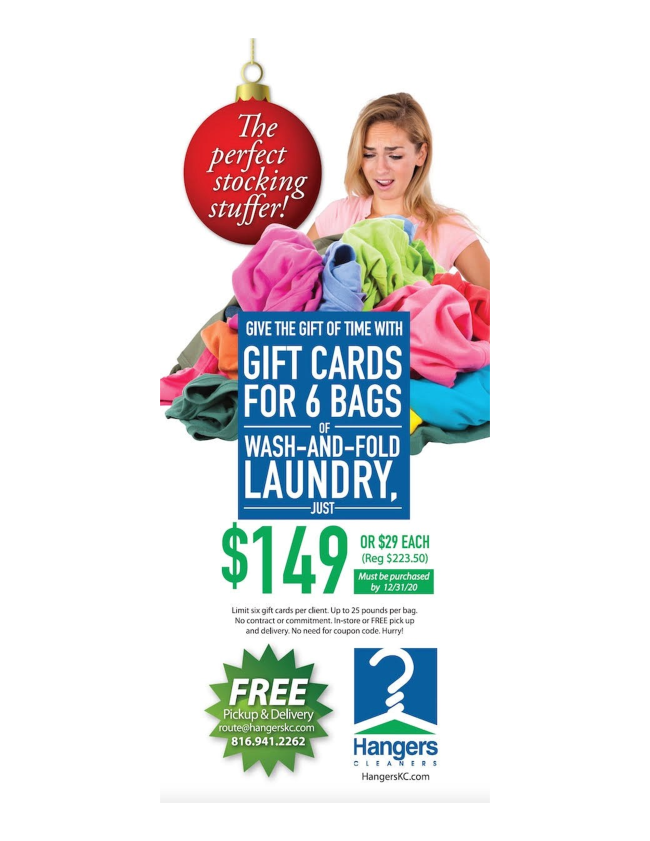 Hangers Cleaners on Twitter "The Gift of Getting Your Laundry Done