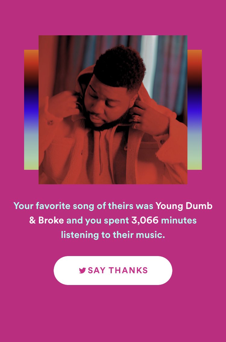 jake_tuba's tweet photo. Hey everyone, so apparently I’m in the top 0.1% of Khalid’s listeners, and I could very well be number 1, so can we RT this show Khalid can see my appreciation for his work? Thx :) @thegreatkhalid https://t.co/GbNvonp6gu
