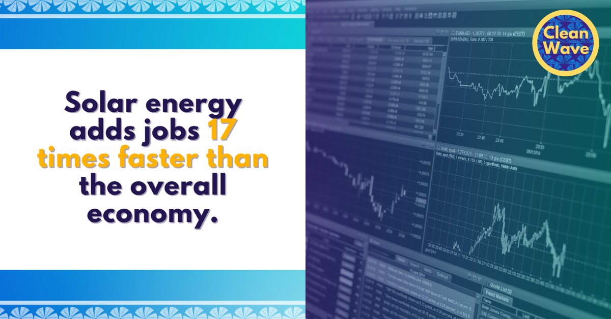 CleanWaveBook's tweet image. With all of the helping hands and supporters, clean, affordable, renewable energy isn't going to disappear any time soon in the United States. #CleanTech #CleanEnergy #RenewableEnergy #GreenRecovery