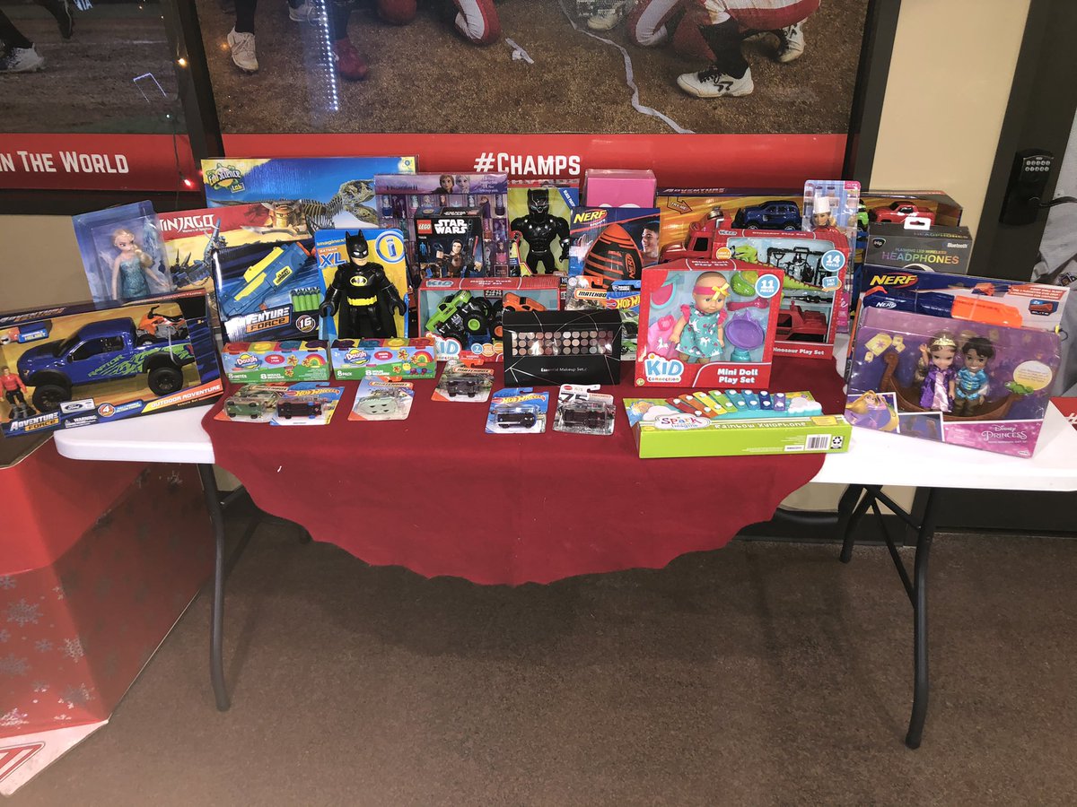 The Holiday Classic Toy Drive at Scrap Yard is approaching. Remember to bring some toys to the park kids in need. Thank you to the <a href="/ScorpionsBsB/">Scorpions Baseball Club</a> for the amazing toys!!