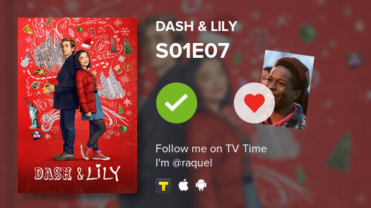 Iizziebennett's tweet photo. I've just watched episode S01E07 of Dash &amp; Lily! #tvtime https://t.co/GFfm3Unvqx https://t.co/DP13Q3a198