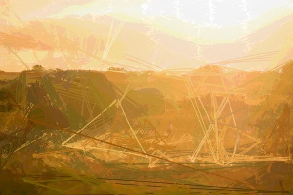 randomartdaily's tweet photo. two rolled hay bales on grass field during golden hour 📸 https://t.co/K2DQCEyNhf #generativeArt #creativeCoding #generative #drawWithCrayon https://t.co/epcFeevlTI