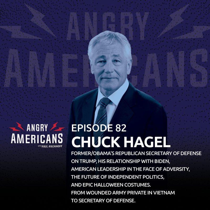 I also talked to Obama’s Republican Secretary of Defense, former Senator, and Vietnam vet Chuck Hagel, on that subject and more: https://t.co/axap2JzgPE @angryamericans #OurEnemiesAreCelebrating https://t.co/Cc2ImGu3nL