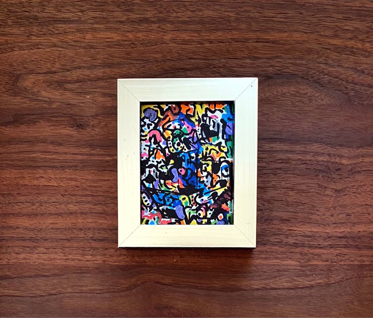 hiroyatabe's tweet image. Palm-sized Abstract
手のひらサイズの抽象画

#HiroYatabeDiffusion #miniframe #ヒロ・ヤタベ #ミニ額