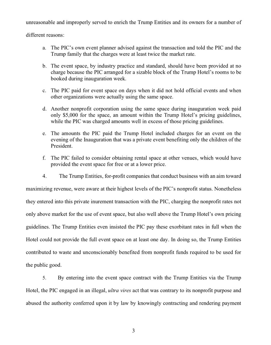 FTR back in late January 2020  @AGKarlRacine sued the Trump Inauguration on Nov 17th Tom Barrack was also deposed  https://oag.dc.gov/sites/default/files/2020-01/Trump-PIC-Complaint.pdf