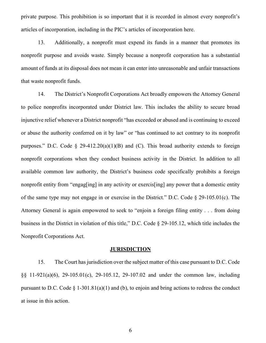 -Abusing nonprofit funds to enrich the Trump familygrossly misused its nonprofit funds to make an unfair & unjustified payment of $1.03M-Failing to seek out fair market value for event space & services rendered-nonprofit funds to throw a private partyAnd you know who helped