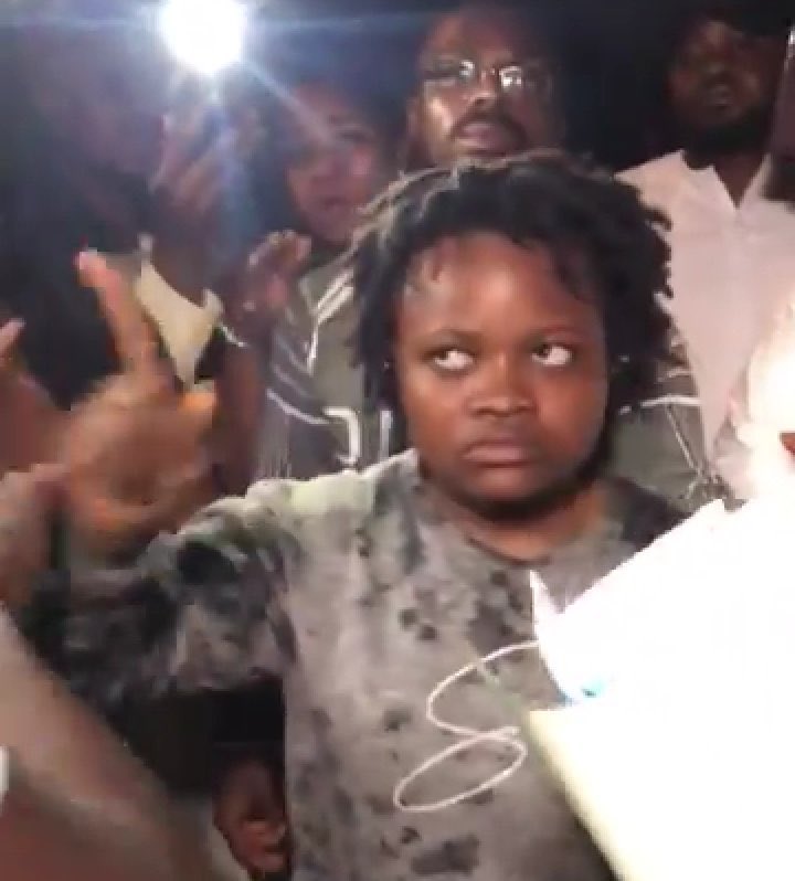 Dee_run's tweet photo. I am not waiting until 2023 to use my PVC to address the issues affecting us as Nigerians, dont tell me that rubbish! #EndSARS 

@SavvyRinu's expression though �� https://t.co/1k1gAeTXP0