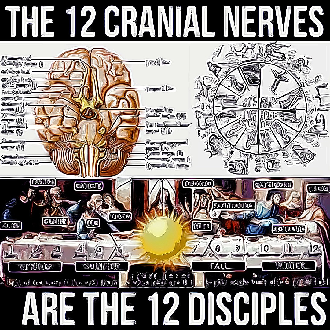 TheOne03965278's tweet photo. #cranialnerves #brain #holygrail #12disciples #twelvedisciples #holyofholies #ganesha #symbolicanatomy https://t.co/kfFLEV5moH