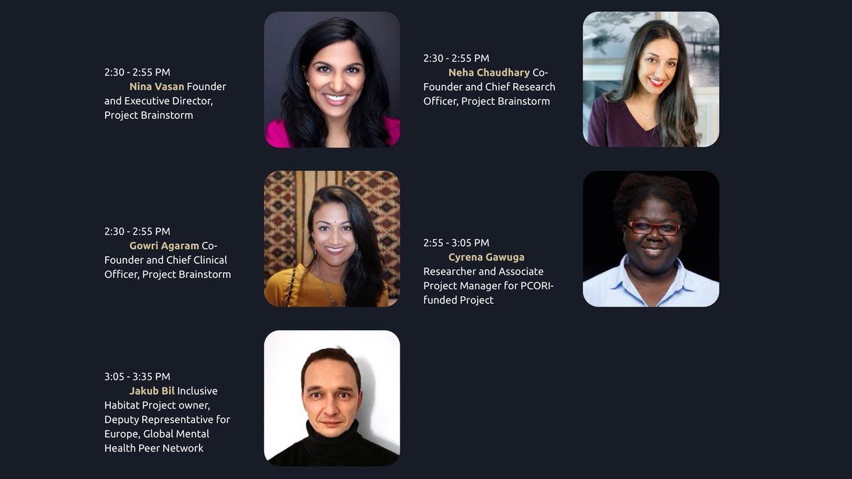 Stanford Medicine X (@stanfordmedx) on Twitter photo #COVID19 has led to spikes in #anxiety, #depression and many other #MentalHealth struggles.
Don’t miss "Mental Health in the age of COVID-19," a panel led by <a href="/jakub_bil/">Jakub S. Bil</a> with <a href="/NinaVasan/">Nina Vasan, MD, MBA</a> <a href="/NehaChaudharyMD/">Neha Chaudhary, MD</a> and Gowri Agaram of @StanfordMHILab and patient/researcher Cyrena Gawuga. #COVID19 has led to spikes in #anxiety, #depression and many other #MentalHealth struggles.
Don’t miss "Mental Health in the age of COVID-19," a panel led by <a href="/jakub_bil/">Jakub S. Bil</a> with <a href="/NinaVasan/">Nina Vasan, MD, MBA</a> <a href="/NehaChaudharyMD/">Neha Chaudhary, MD</a> and Gowri Agaram of @StanfordMHILab and patient/researcher Cyrena Gawuga.