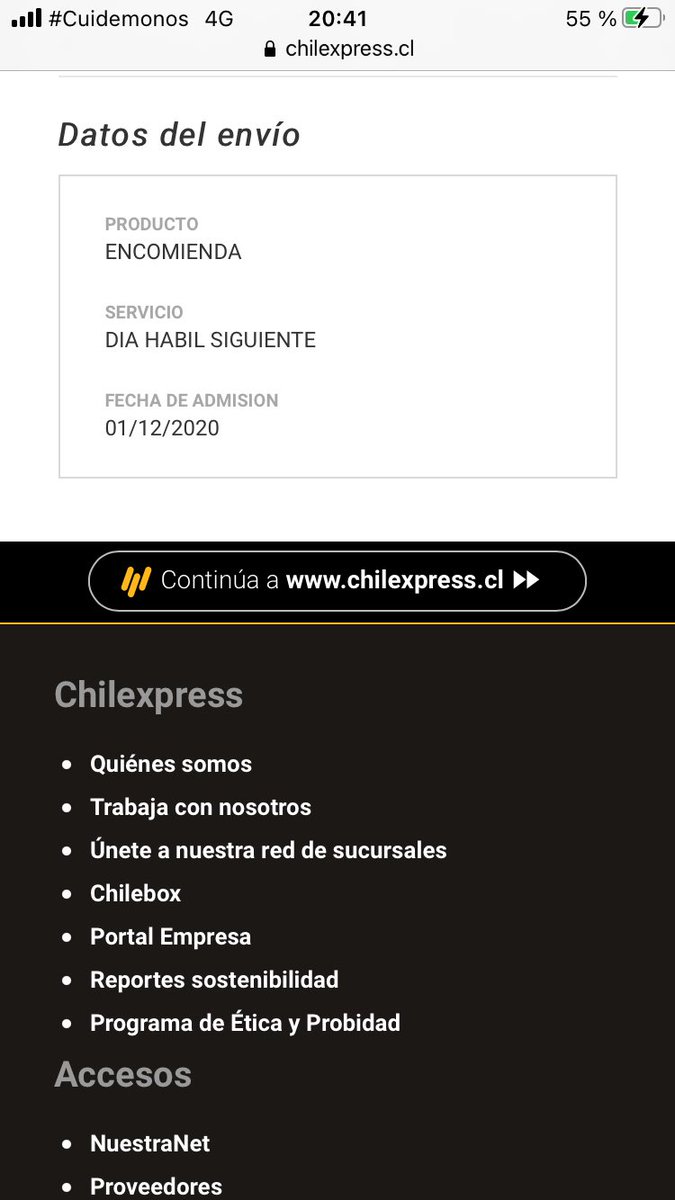 kittyflin's tweet photo. @Chilexpress Una vergüenza pésimo servicio Se supone que mi encomienda llegaba hoy...  lo mínimo es que alguien se comunique conmigo explicando lo qué pasó y de las disculpas correspondientes. Más encima una les escribe y te dan una respuesta “estándar” sin solución https://t.co/mhnfxJLWFg