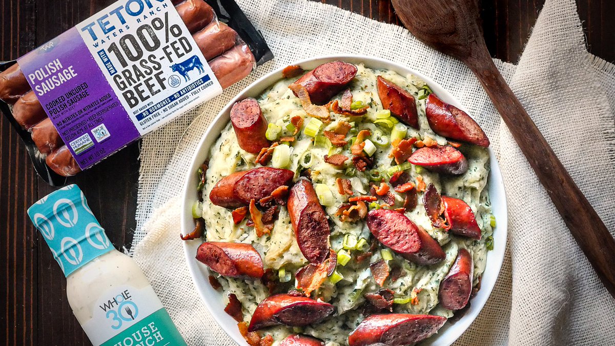 ImInsurance's tweet image. Bacon baby!
Bacon Ranch Kale and Potato Mash with Polish Sausage ow.ly/emRO30rmNEn #health #whole30 #wellness #