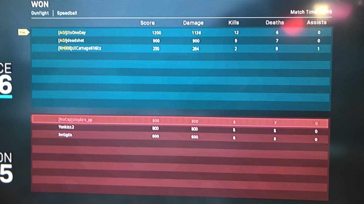 Its_OneDay's tweet image. When you let oneday play a 3v3 gunfight with snipers 😅