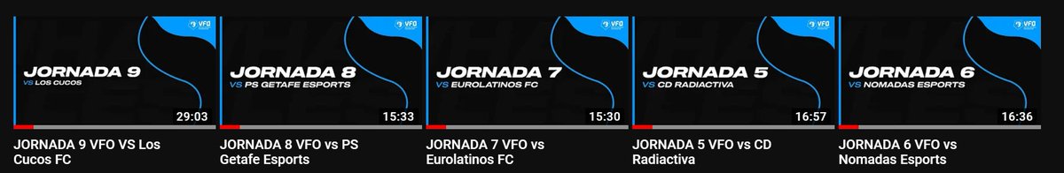 ¿Te has perdido alguno de nuestros partidos? No te preocupes, subimos todos los partidos a nuestro canal de YouTube para que puedas disfrutar de ellos cuando quieras.

¡Suscríbete! ▶️ youtube.com/channel/UCRCPo…