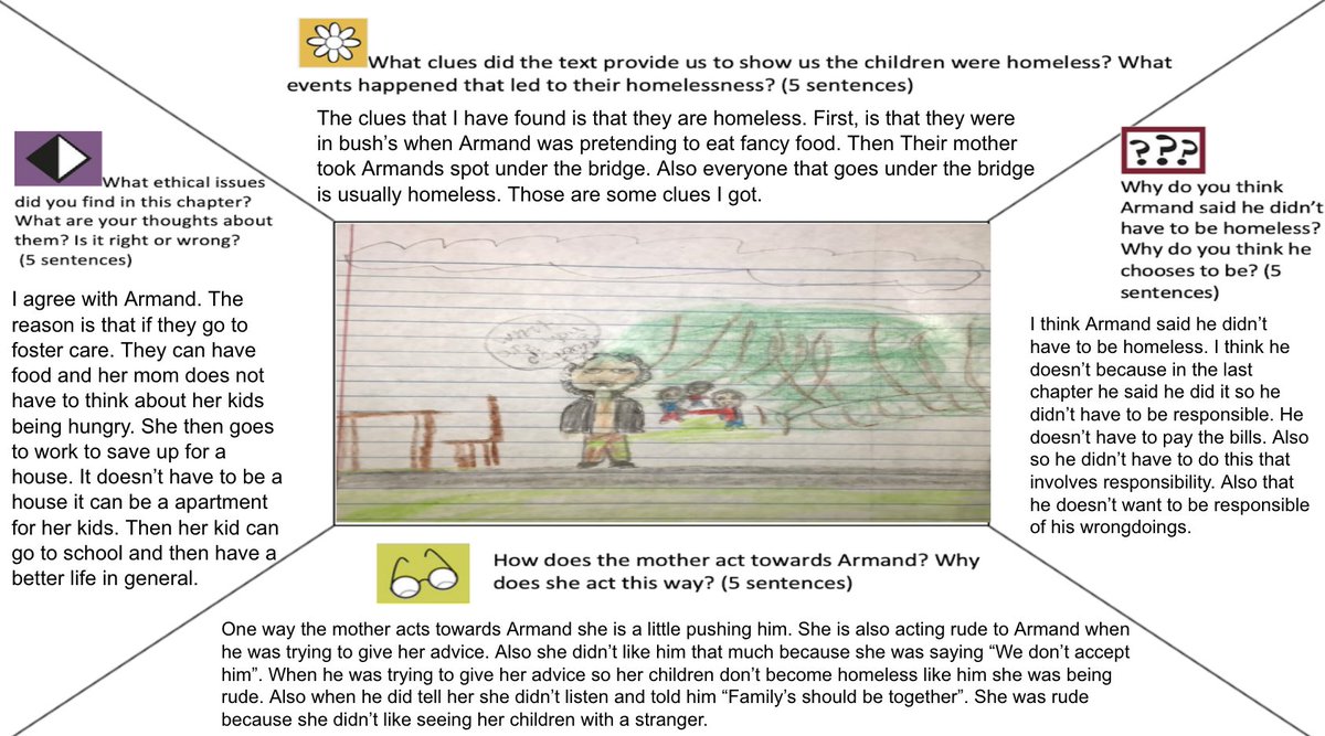 Mrs_Aldinger's tweet photo. The Family Under the Bridge for the win! This book has allowed for some incredible conversation and insights into my student's ideas and beliefs. #proudteacher #JMAjags @KStinson603 https://t.co/Byeh7QiwtK