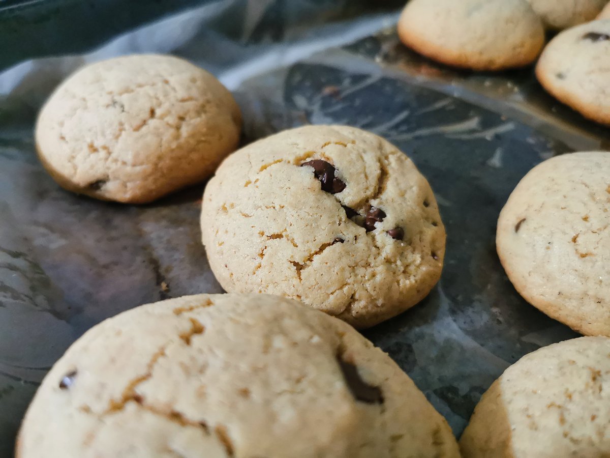 Galletas!! Crema de cacahuate y chocolate!! Cookies!! Love them!!! #ElPlatoNegro #CDMX #Mexico #chef #cheflife #tasty #flavor #food #foodie #foodporn #baking #chocolate #cookies #cookie