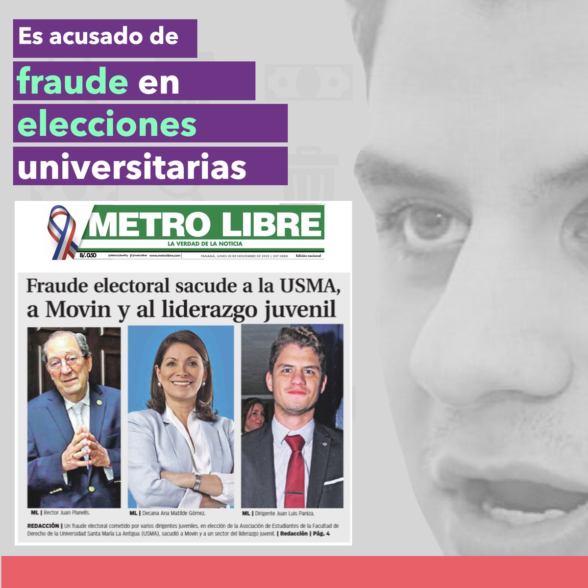 Salió faltín el muchachito Paniza de MOVIN y FOCO #panama