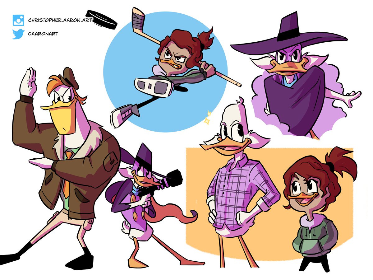...and also for introducing me to this purple goofball #DuckTales #darkwing...