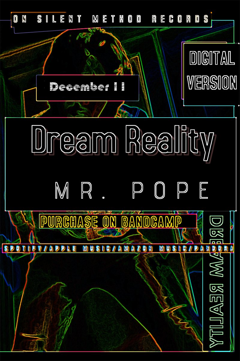 silentmethod_'s tweet photo. Prepare for the NEW
#DreamReality from #MrPope releases on #SMRecords on December 11
@channel_SETH
Listen to his debut album "MILITIAMEN" from 'The PLC'
https://t.co/26Zc6I5zpd
#experimental #rock #minimal #ambient #industrial #noise #freeimprov #avantgarde #soundart #ThePLC https://t.co/NOzvhZwwq5