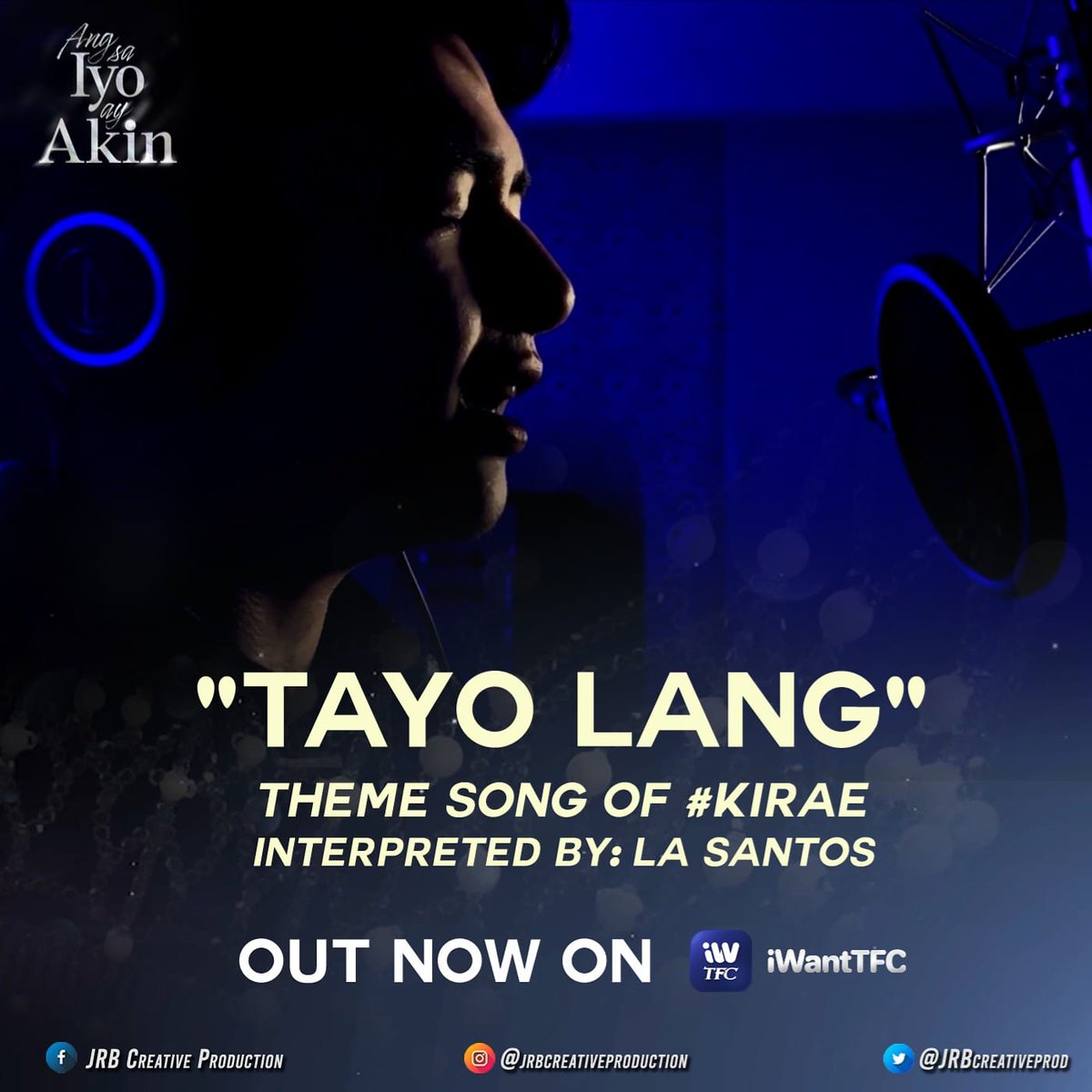 JRBcreativeprod's tweet photo. TAYO LANG by LA Santos (Official theme song of #KiRae #JHope) is out now on @iwanttfc! Visit https://t.co/ivIoBbzNr3 to watch the full video! ❤❤❤

#AngSaIyoAyAkin
#JRBCreativeProduction https://t.co/vD9xToGzdZ