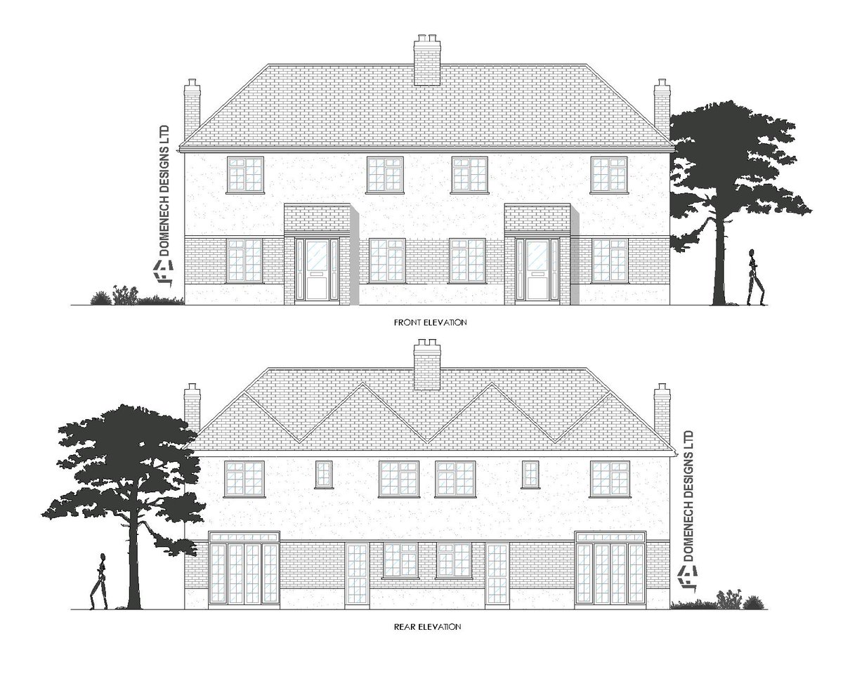 DomenechDesign's tweet image. Planning permission granted for large house in Barnet, Services provided #costing #planningpermission #architecturaldesign #constructiondrawings #structuralengineering #Barnet