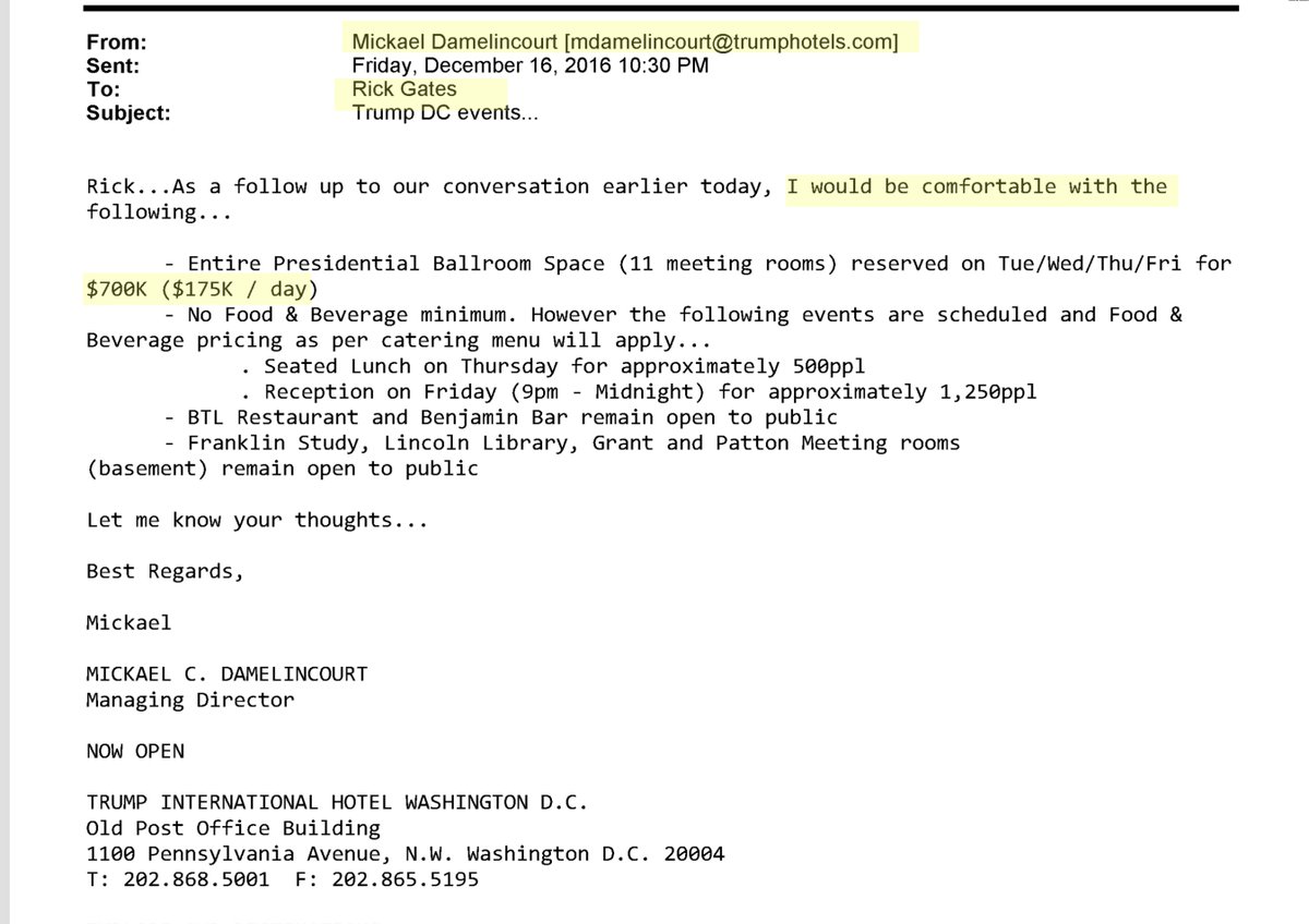 emails Nov 2016 @IvankaTrump @TrumpDC Rick GatesStephanie Winston WolkoffTom BarrackShe attempted to save PIC moneyremember that there was a coordinated effort to make her the scape goat, so don’t go after herMy guess is some of the docs she provided https://drive.google.com/file/d/1aaWGcvzBSQeRuALFX9U7n_ipJR9BFaJD/view?usp=drivesdk