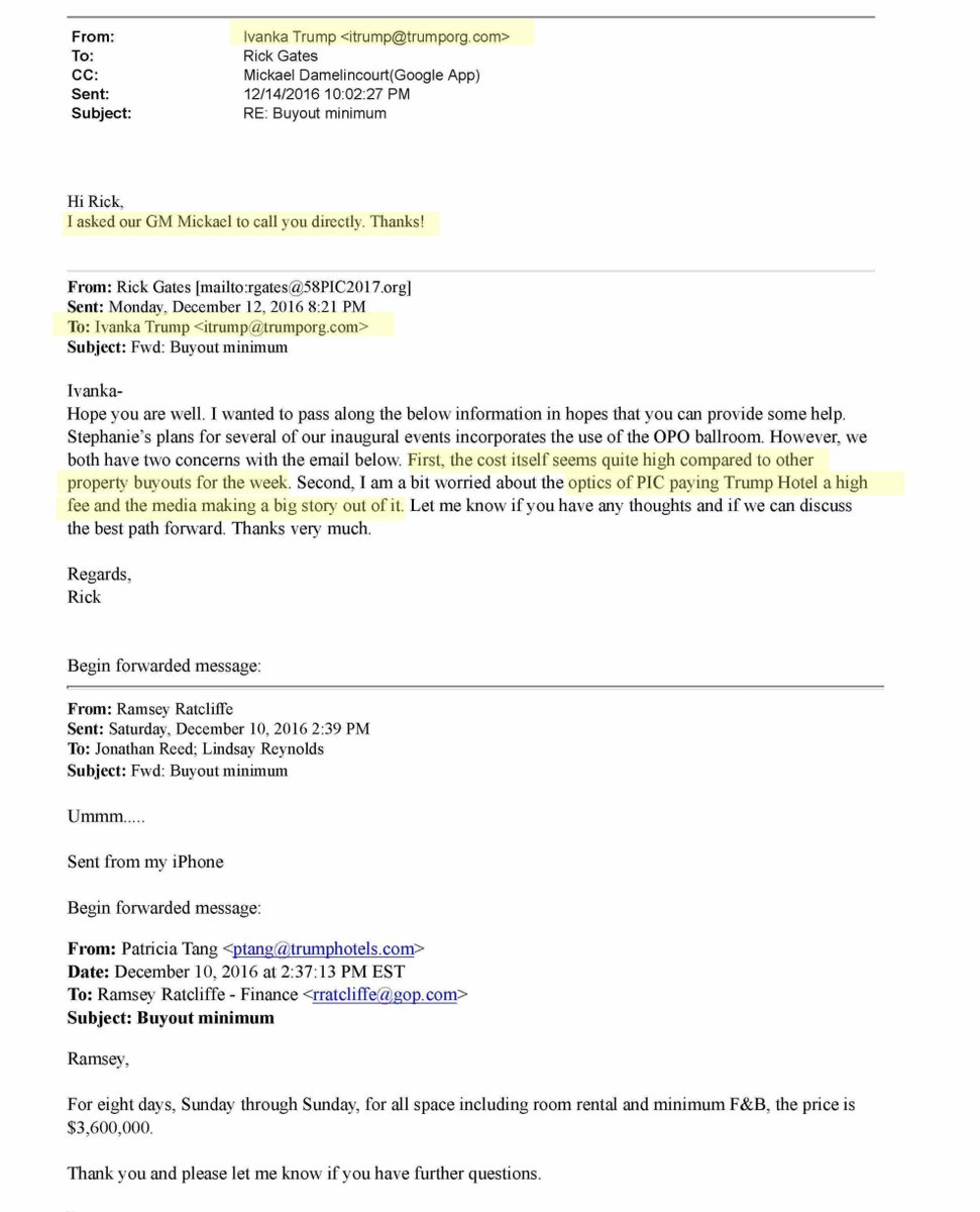emails Nov 2016 @IvankaTrump @TrumpDC Rick GatesStephanie Winston WolkoffTom BarrackShe attempted to save PIC moneyremember that there was a coordinated effort to make her the scape goat, so don’t go after herMy guess is some of the docs she provided https://drive.google.com/file/d/1aaWGcvzBSQeRuALFX9U7n_ipJR9BFaJD/view?usp=drivesdk