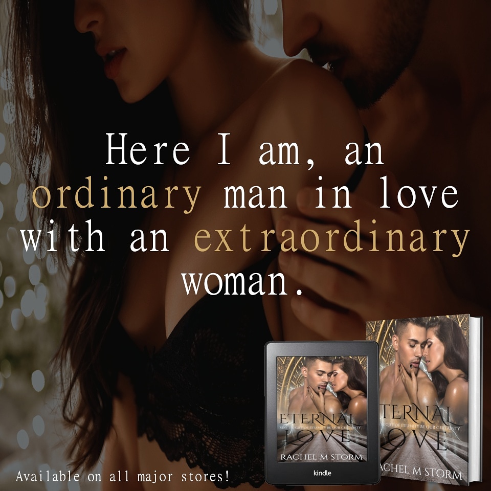 *´¨)
¸.•´¸.•*´¨) ¸.•*¨)
(¸.•´ (¸.AVAILABLE ON ALL MAJOR STORES!!

Eternal Love - A Paranormal Romance - Rachel M Storm

**LINKS**

UNIVERSAL: books2read.com/u/bM9je8
Amazon US:  amzn.to/35QTAtK
Amazon UK:  amzn.to/2MoB5VU